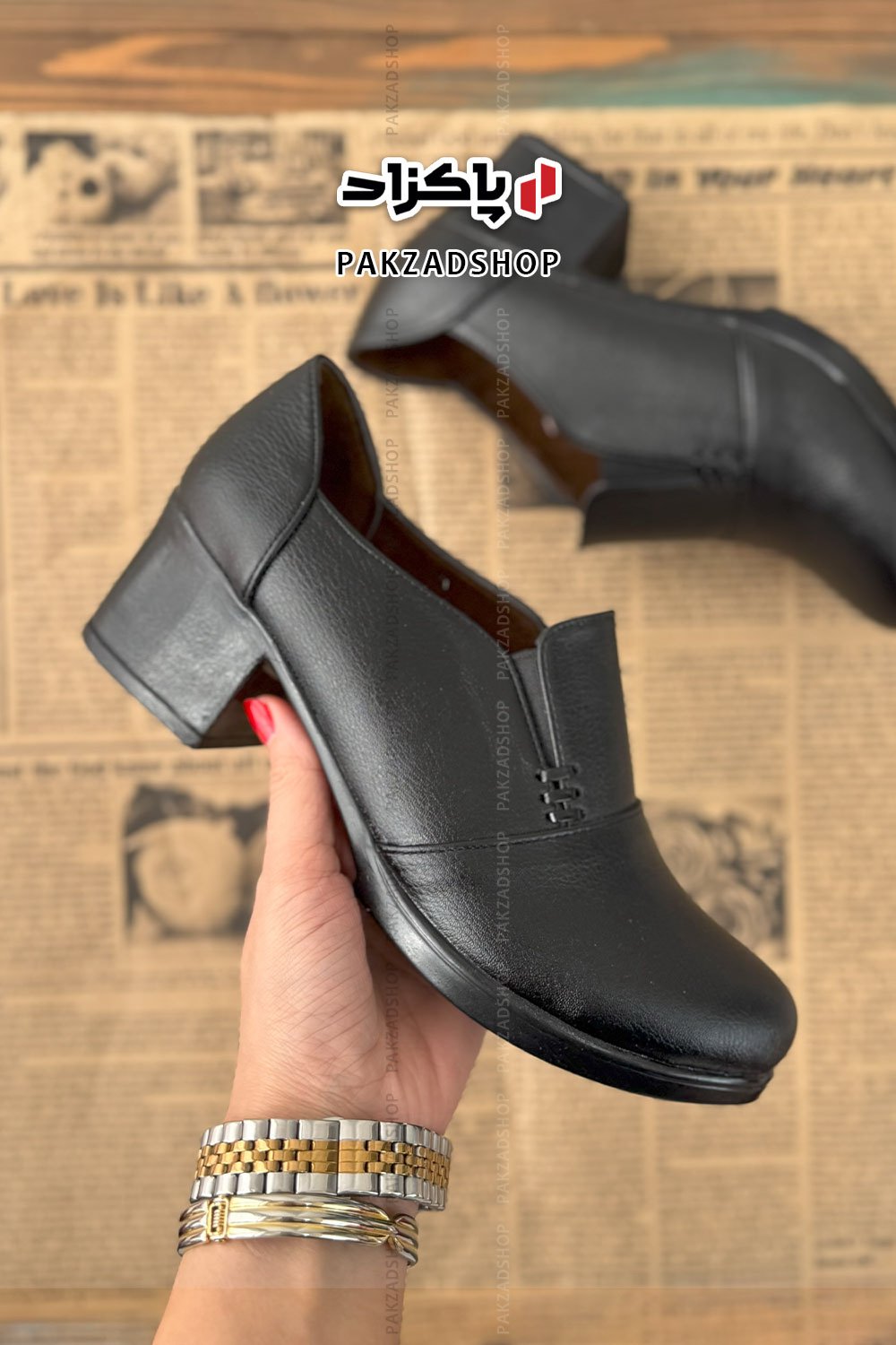 کفش پرسنلی زنانه بافتی یزرگپا