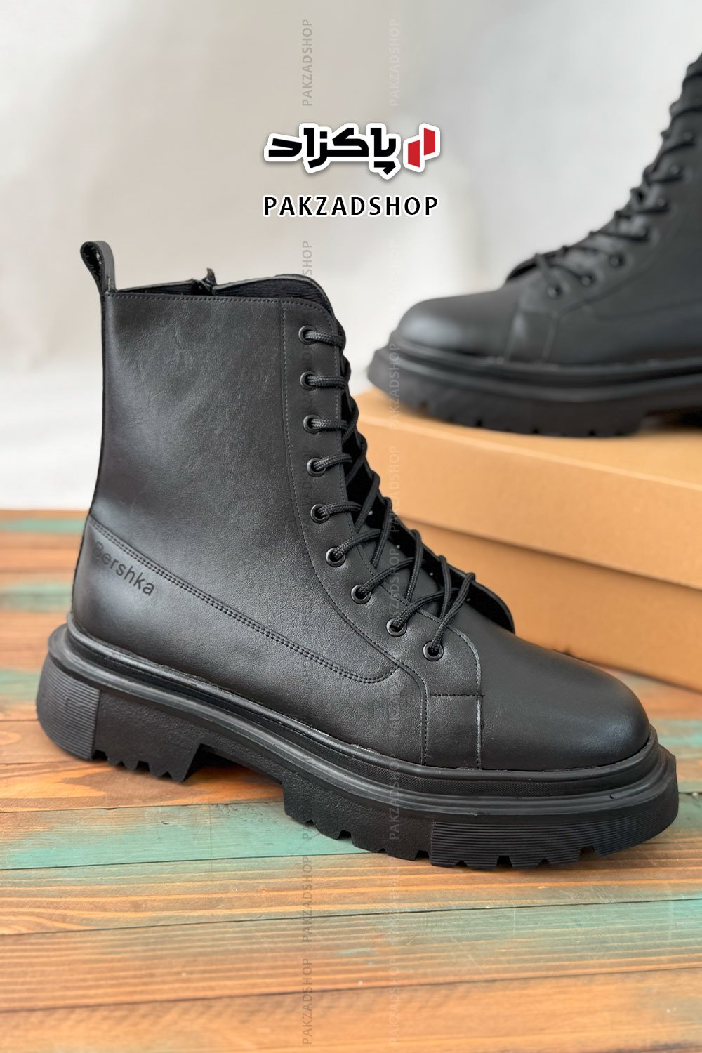 بوت مردانه برشکا لئو بندی