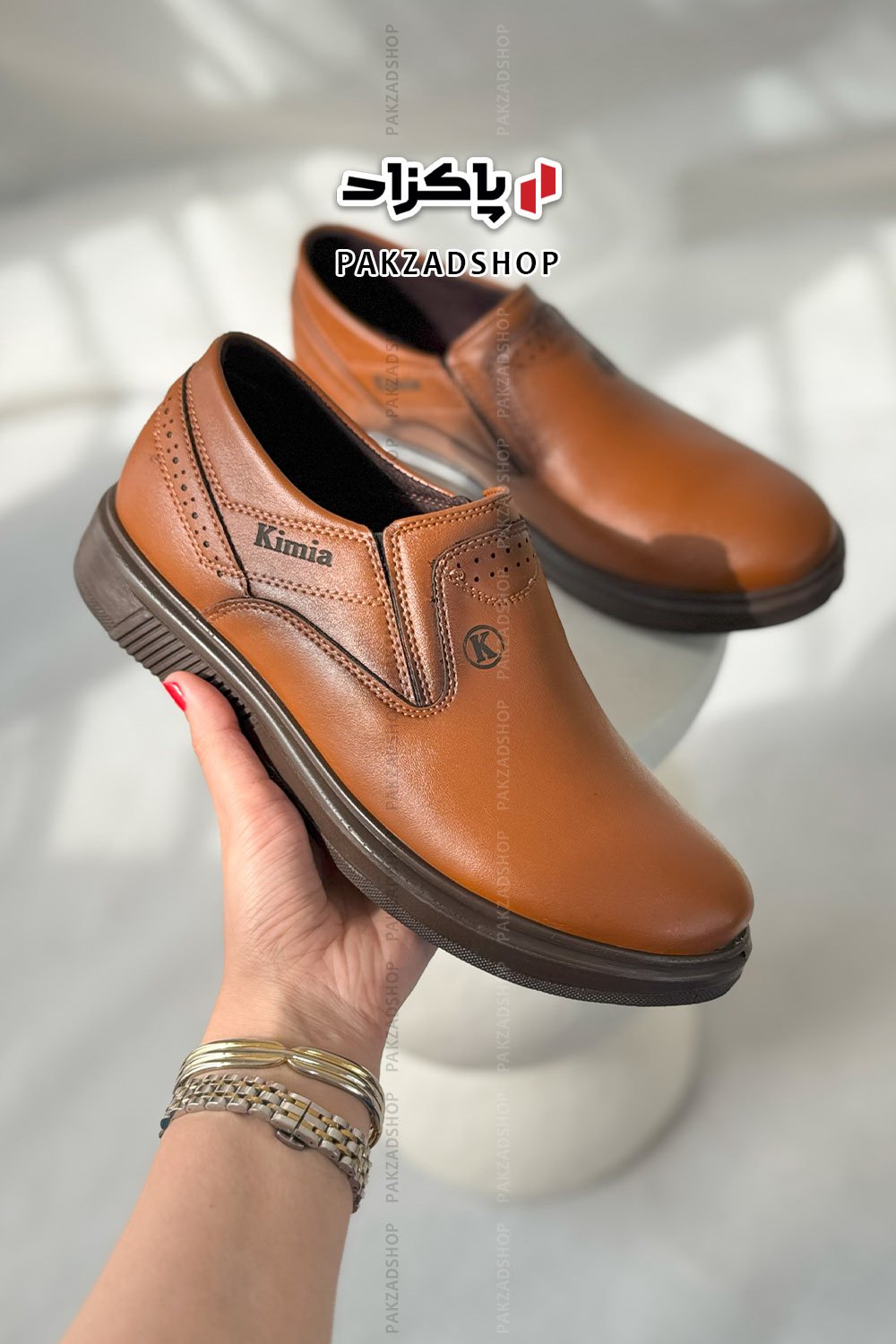 کفش مردانه پرسنلی کشی مدل سپند