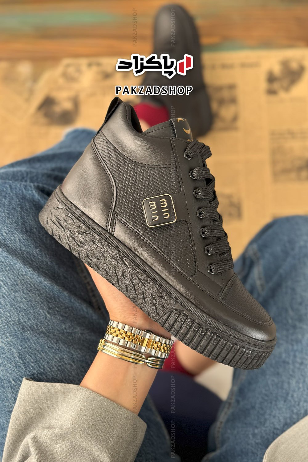 کفش اسپرت زنانه مدل مین مین 