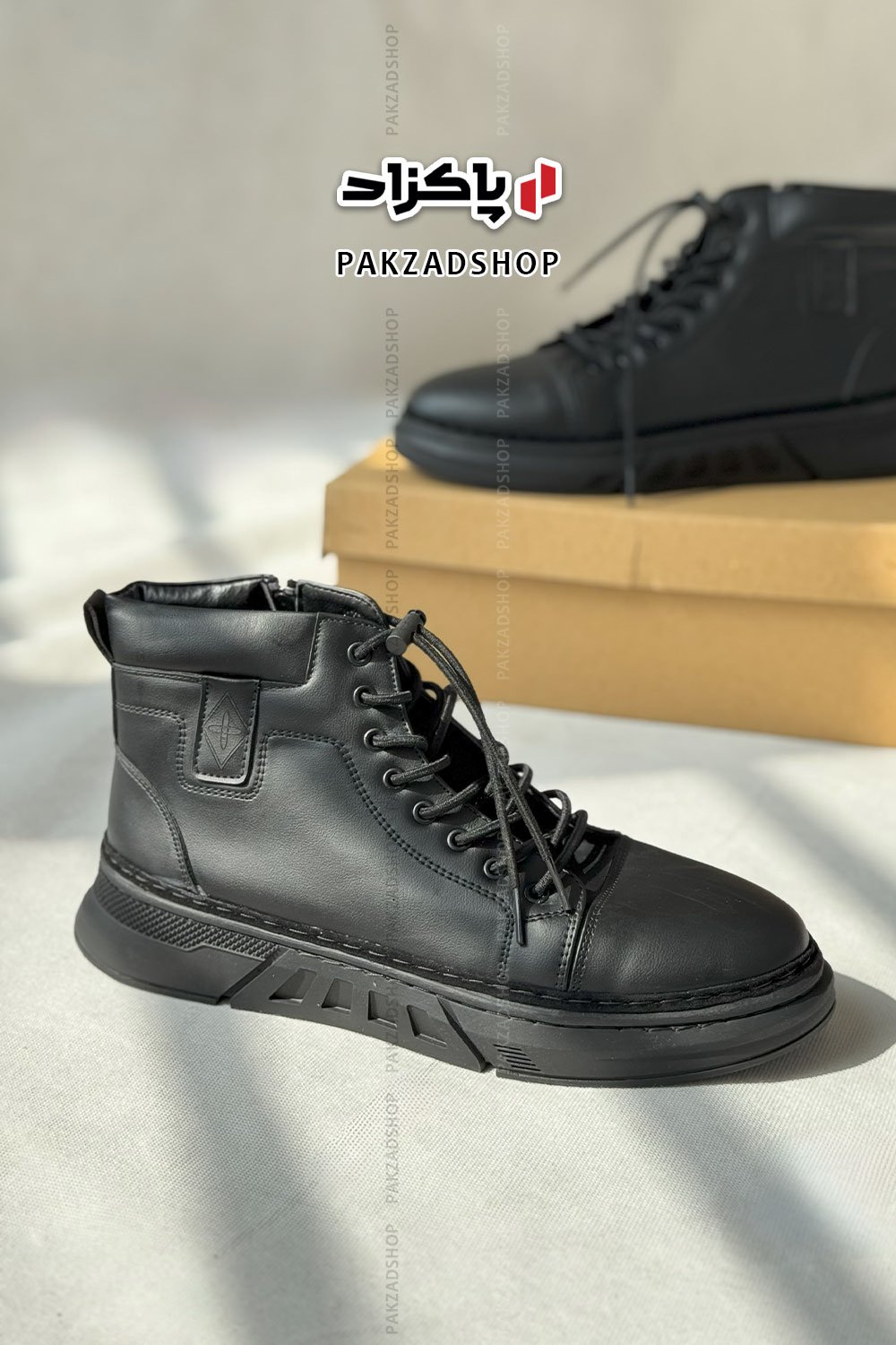 نیم بوت مردانه بامبو دوختی