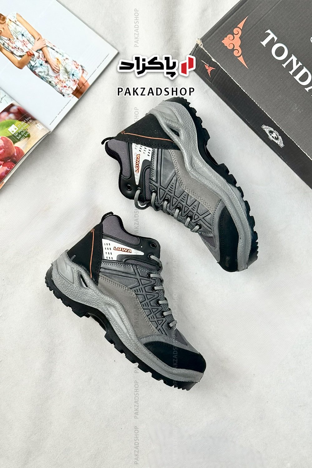 کفش کوهنوزدی لووا یخ شکن ساقدار میانه