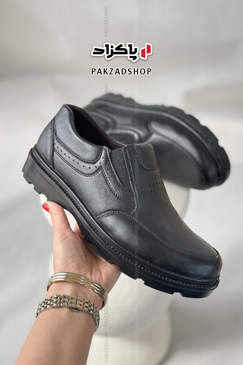 کفش مردانه کشی مدل نصیر