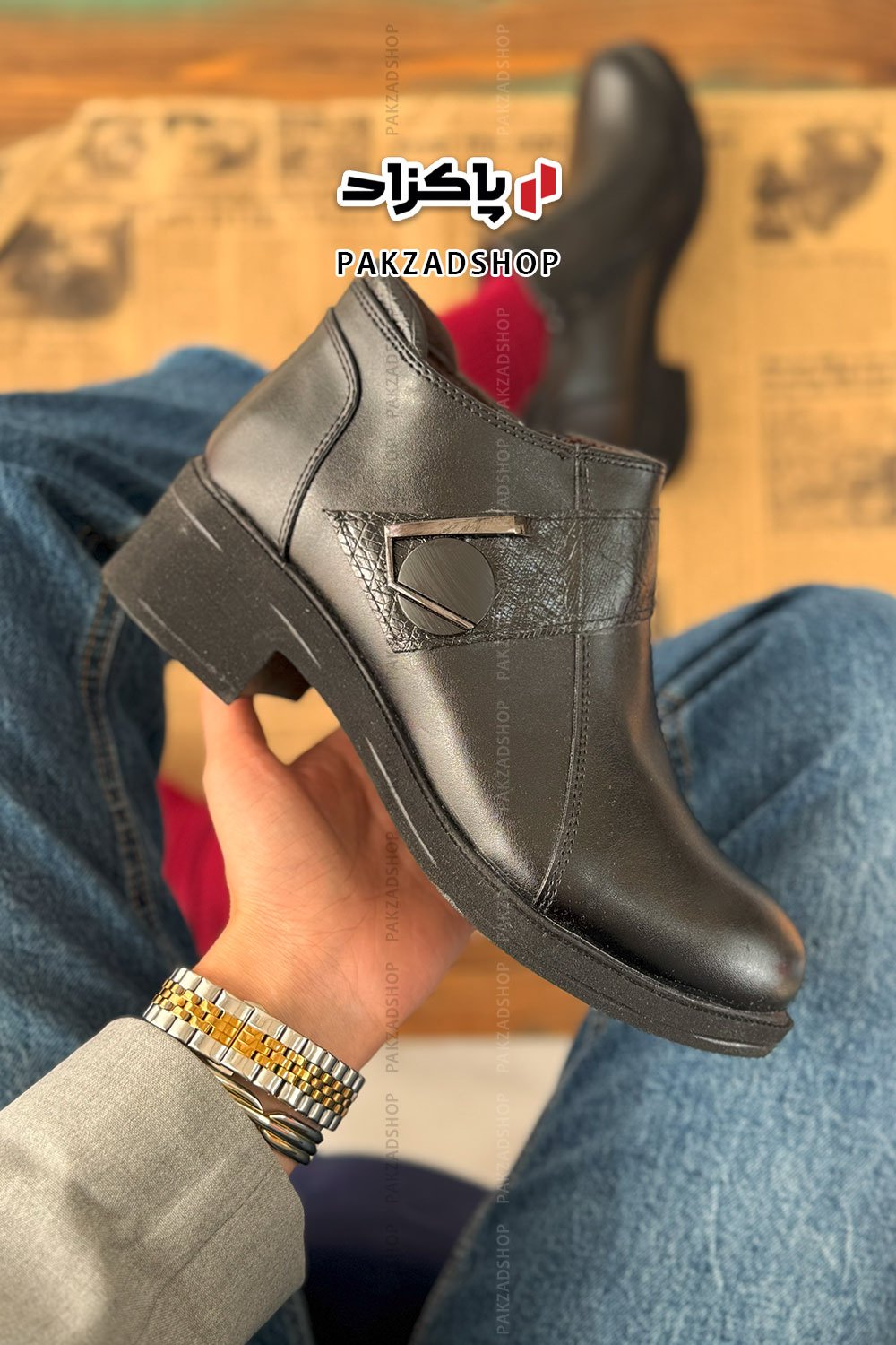 نیم بوت زنانه مدل مارال درجه یک