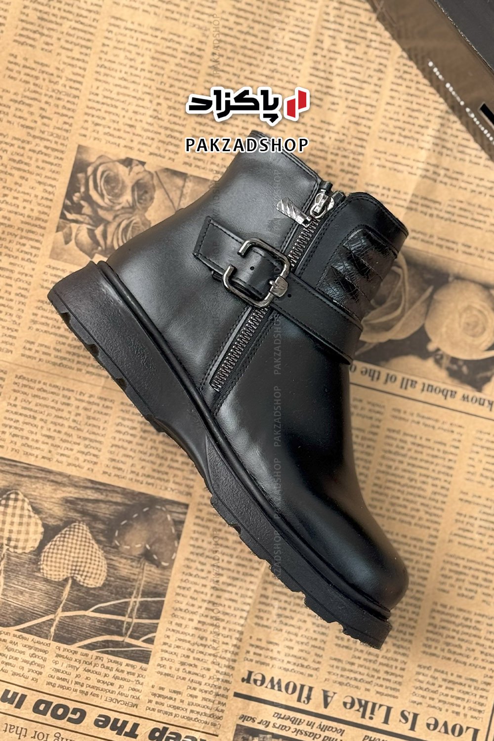 نیم بوت زنانه مدل گلاره درجه یک