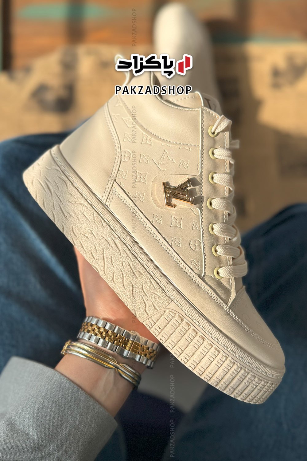 اسپرت نیم ساق لژدار لویی ویتون LV