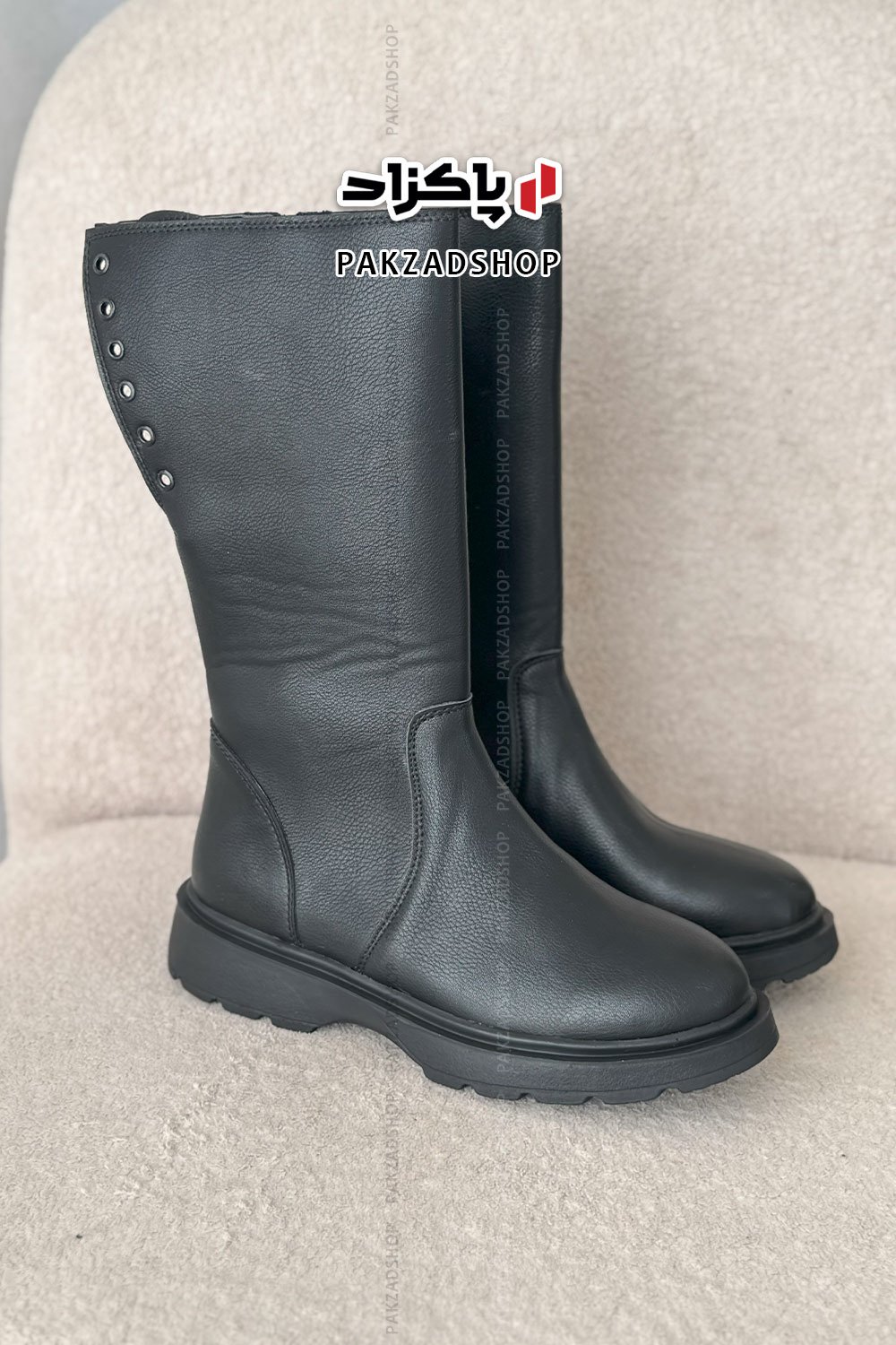 بوت بلند منگو مدل پشت بند