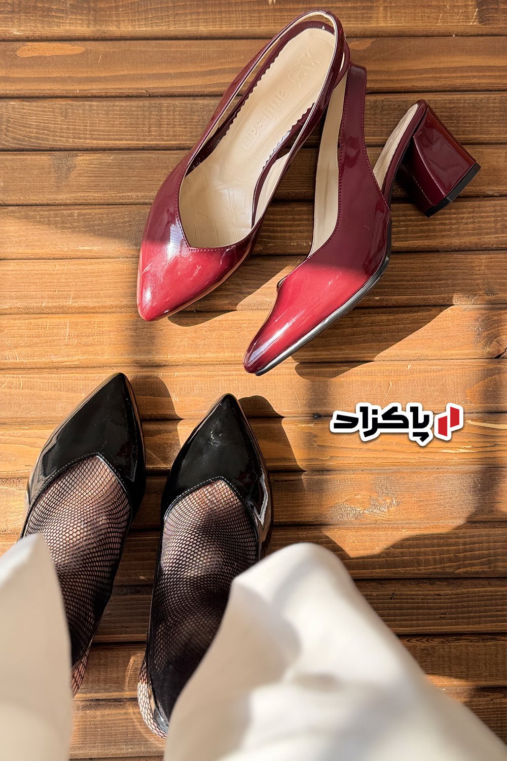 کفش مجلسی زنانه ورنی مدل لیلین