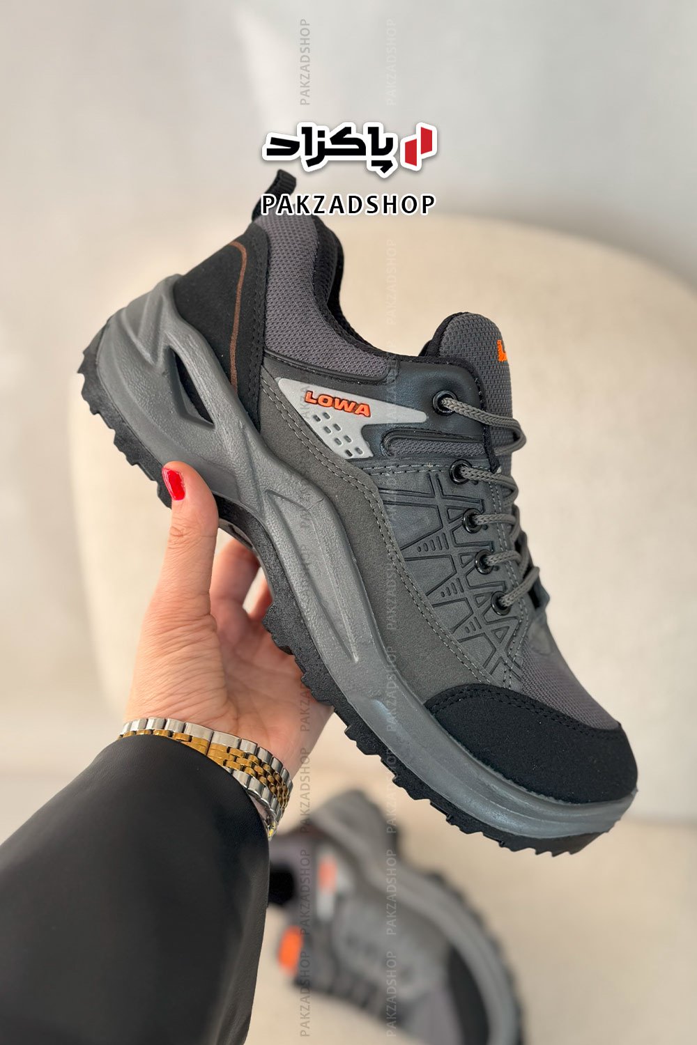 کفش کوهنوردی لووا یخ شکن کوتاه مردانه